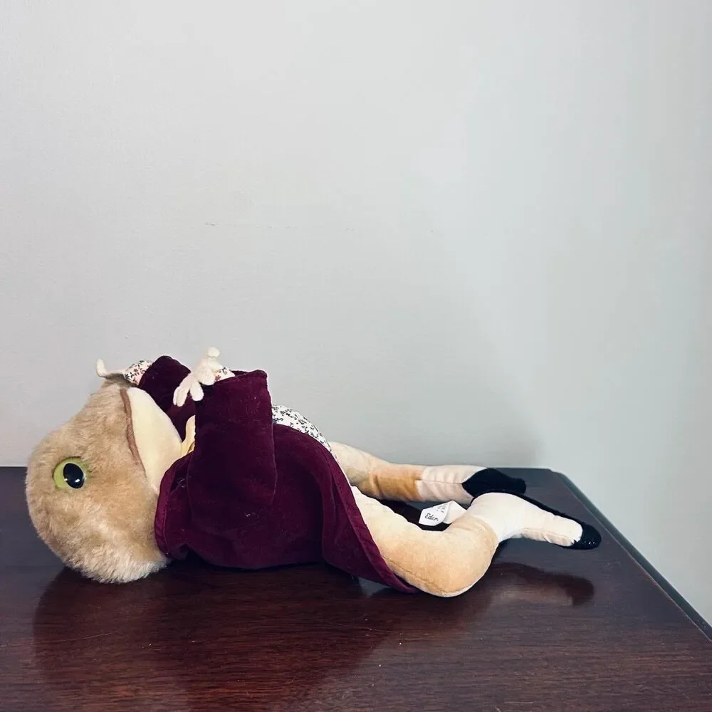 Eden Jeremy Fisher Frog Plush Beatrix Potter Red Coat 12